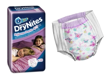 Huggies DryNites M�dchen 4-7 Jahre 10 St�ck