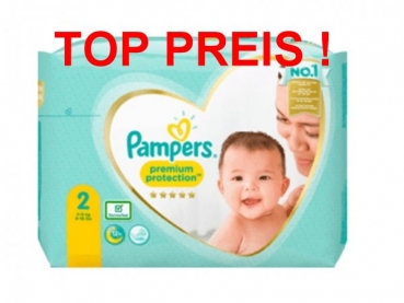 Pampers premium protection No.2 (4-8kg) 40 diapers