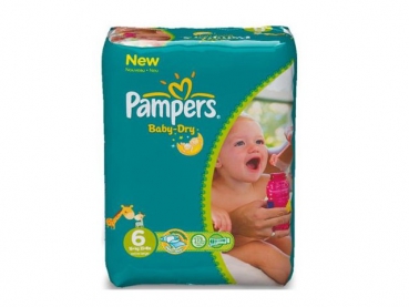 Pampers Baby Dry XL 31 Stk 16+ kg Gr 6