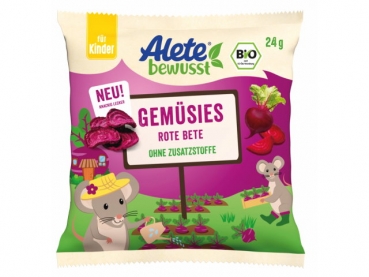Alete Organic Vegetables Beetroot 24g