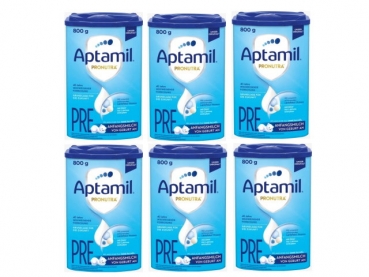 Aptamil Pronutra Pre infant formula 6x800g box