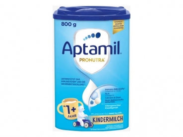 Aptamil Kindermilch 1+ 800g  (MHD 10/06/2024)