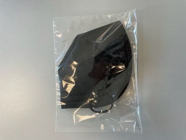 50x FFP2 NR Maske in Deutschland produziert CE Zertifiziert - black