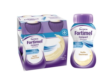 Fortimel Compact 2.4 Trinknahrung Vanille 4x125ml