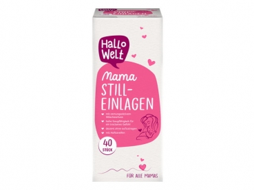 Hallo Welt Mama Stilleinlagen 40 Stück