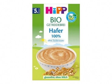 Hipp porridge di avena biologica del 5° mese 200 g