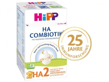 HiPP HA 2 Combiotik infant milk 600g  (BBD 21/09/2025)