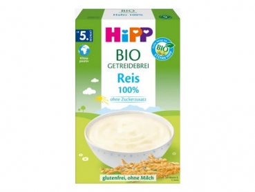 Hipp grain porridge organic rice from the 5th month 200g