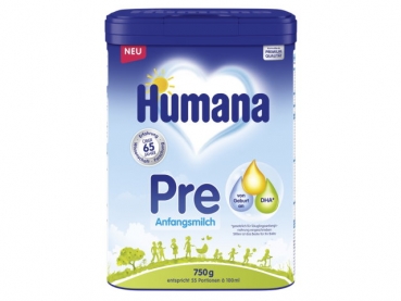 Humana Pre Anfangsmilch 750g (MHD 12/2024)