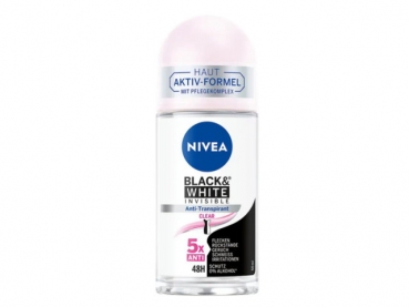 NIVEA Deo Roll On Antitranspirant b&w clear 50 ml