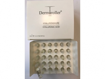 DERMAROLLER Hyaluronsaeure 0,35% Ampullen 30 St