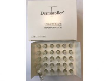 DERMAROLLER Hyaluronsaeure 0,35% Ampullen 30St (MHD 10/22)