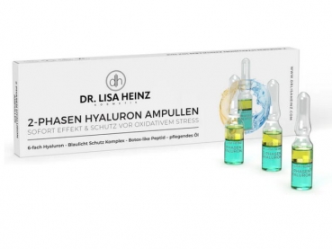 Dr. Lisa Heinz Kosmetik 2-Phasen 6-fach Hyaluron Ampullen Dr. Lisa Heinz 10 x 1ml