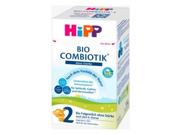 HiPP 2 BIO Combiotik with starch infant milk 600g box