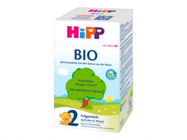 Hipp BIO 2 Milchpulvernahrung 600g Packung