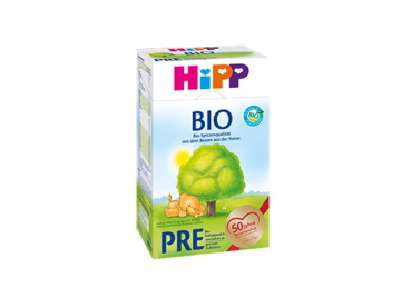 Hipp Pre BIO Milchpulvernahrung 600g (MHD 08/2024)