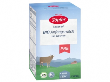 Töpfer Lactana BIO Pre 600g