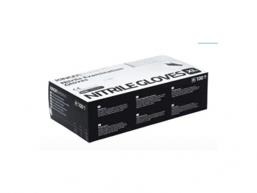 Kingfa nitrile gloves / examination gloves 100 pieces M  black