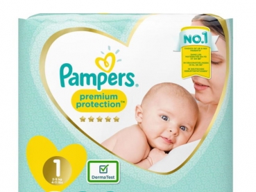 Pampers premium protection No.1 (2-5kg) 36 Windeln