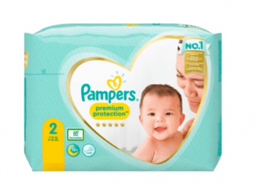 Pampers premium protection No.2 (4-8kg) 40 Windeln
