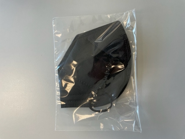 10x FFP2 NR Maske in Deutschland produziert CE Zertifiziert - black