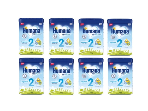 Humana Probalance Folgemilch 2 M.5hmo Pulver 8x750g (MHD 02/2028)