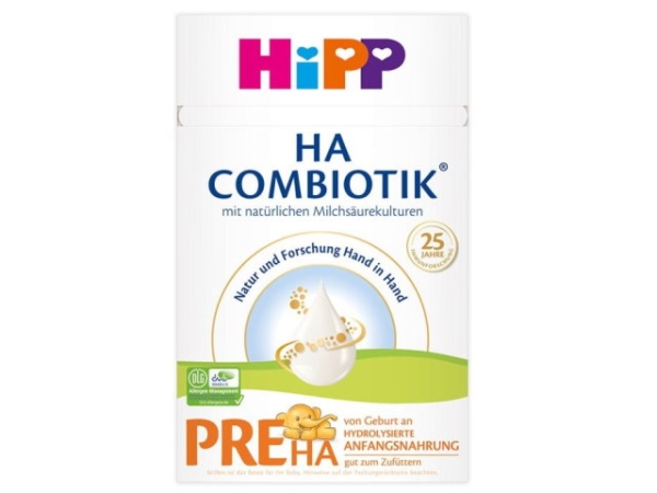 HiPP Pre HA Combiotik Anfangsnahrung 600g (MHD 15.11.2027)