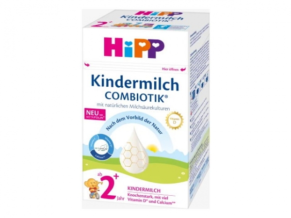 HiPP kids milk 2+ COMBIOTIK box 600g, MHD / BBD 10/2024