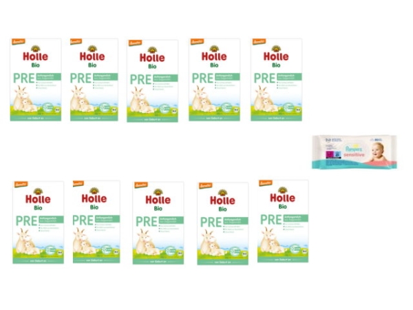 Holle Bio infant formula goat milk 400g box