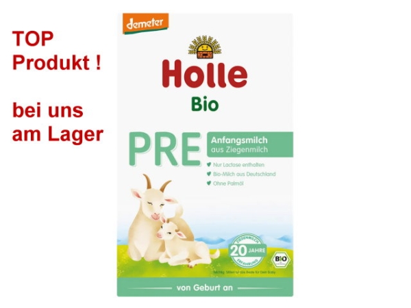 Holle Bio infant formula goat milk 400g box