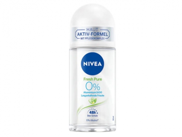 NIVEA Deo Roll On Deodorant fresh pure 50 ml