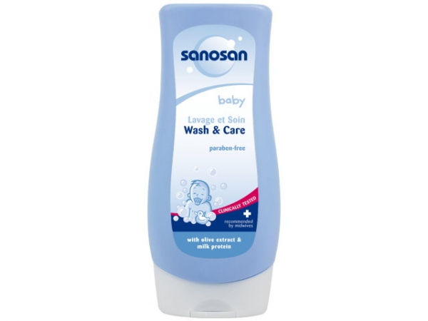 Sanosan Baby Wash and Care 400ml