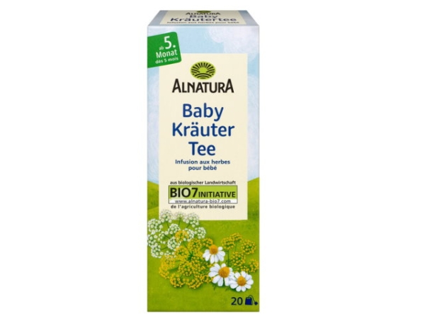 Alnatura Baby-Kräutertee Tee 20 Aufgußbeutel  35g
