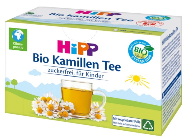 HiPP Bio Kamillen Tee 20 Aufgußbeutel