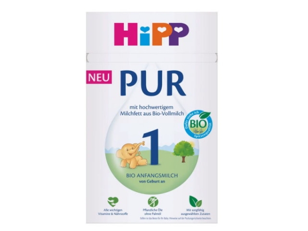 Hipp PURE 1 BIO Milchpulvernahrung 500g (MHD 04/2027)