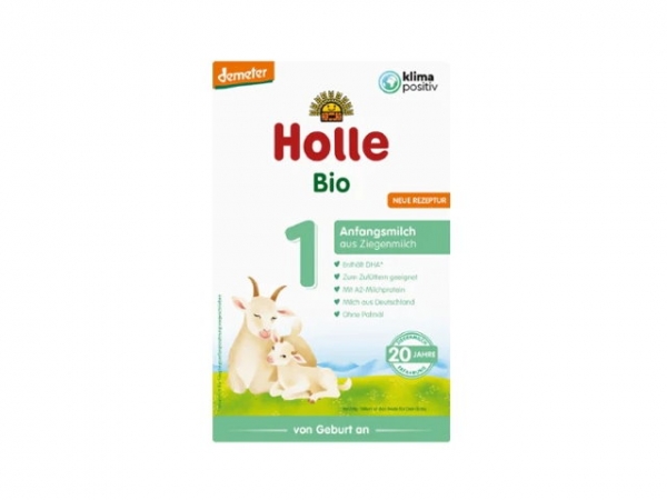 Holle Bio infant formula goat milk 400g box