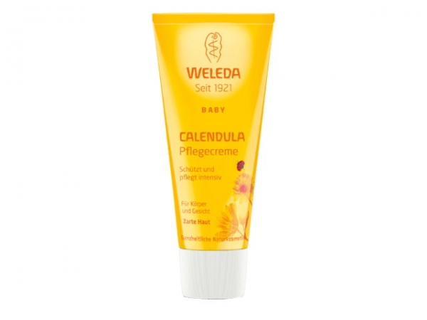 Weleda Calendula Pflege Creme Körper und Gesicht 75ml