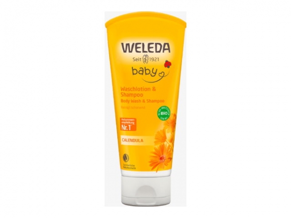 Weleda Calendula Waschlotion & Shampoo 200ml